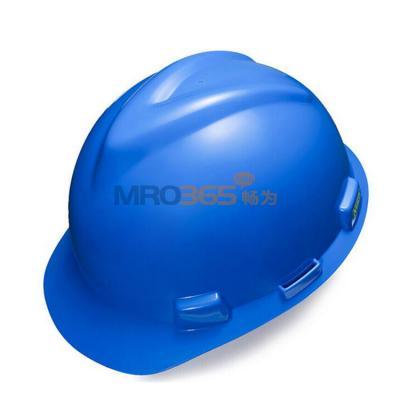 MSA 10146510 V-Gard ��׼�Ͱ�ȫñ����ɫ��ABS��һָ��ñ�ģ�D��������