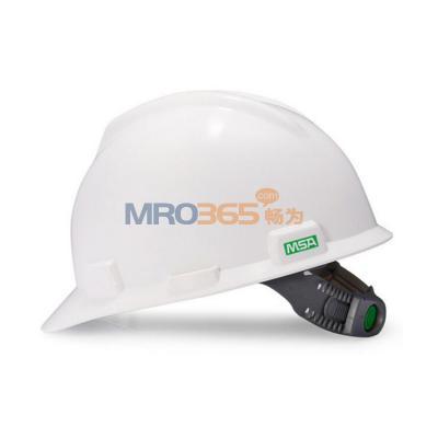 MSA��ȫñ 10146452 V-Gard ��׼�Ͱ�ȫñ��ӡLOGO����ɫ PEñ��,һָ��ñ��)