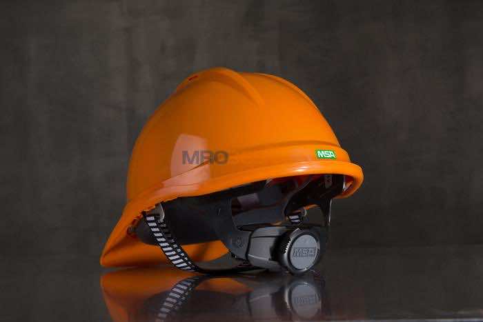 ÷˼��MSA 9122329 V-Gard ABS��׼�Ͱ�ȫñ