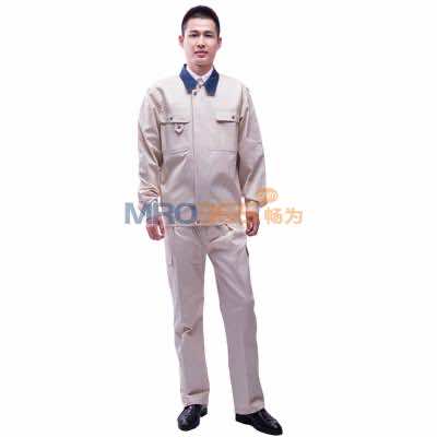 汉盾JSHD8063 纯棉透气机修维修劳保服