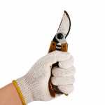 汉盾劳保手套 7针本白700g全棉纱线手套