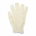 汉盾劳保用品 10针本白650g涤棉加丝纱线手套