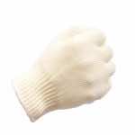 汉盾劳保用品 10针本白650g涤棉加丝纱线手套