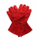 汉盾劳保手套 DR2023-1 浅灰色牛皮电焊手套