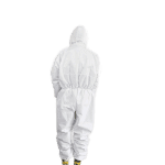 汉盾 BP616 白色带帽连体式限次性工业防护服