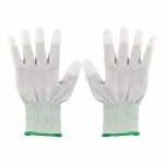 汉盾劳保批发 GP5803 碳纤维PU指浸防静电手套