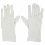 汉盾劳保用品 GP5504 涤棉22g 背三筋白色礼仪手套