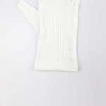 汉盾劳保用品 GP5504 涤棉22g 背三筋白色礼仪手套