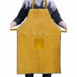 汉盾劳保用品 DR1152 防烫耐高温防飞溅牛皮围裙