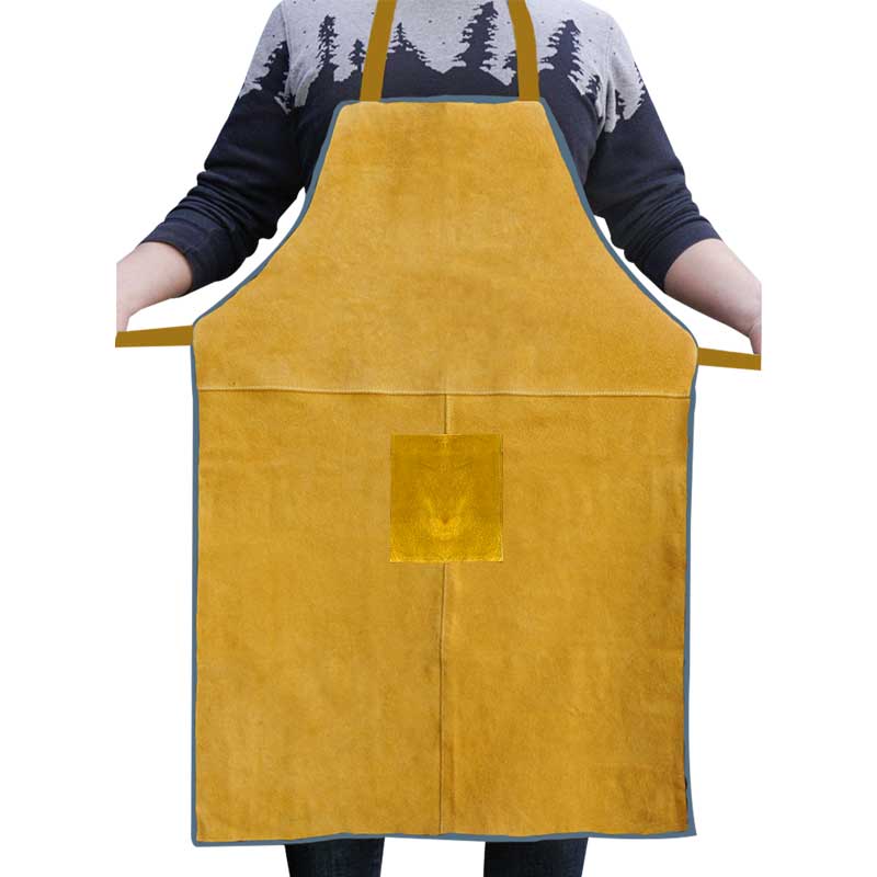 汉盾劳保用品 DR1152 防烫耐高温防飞溅牛皮围裙